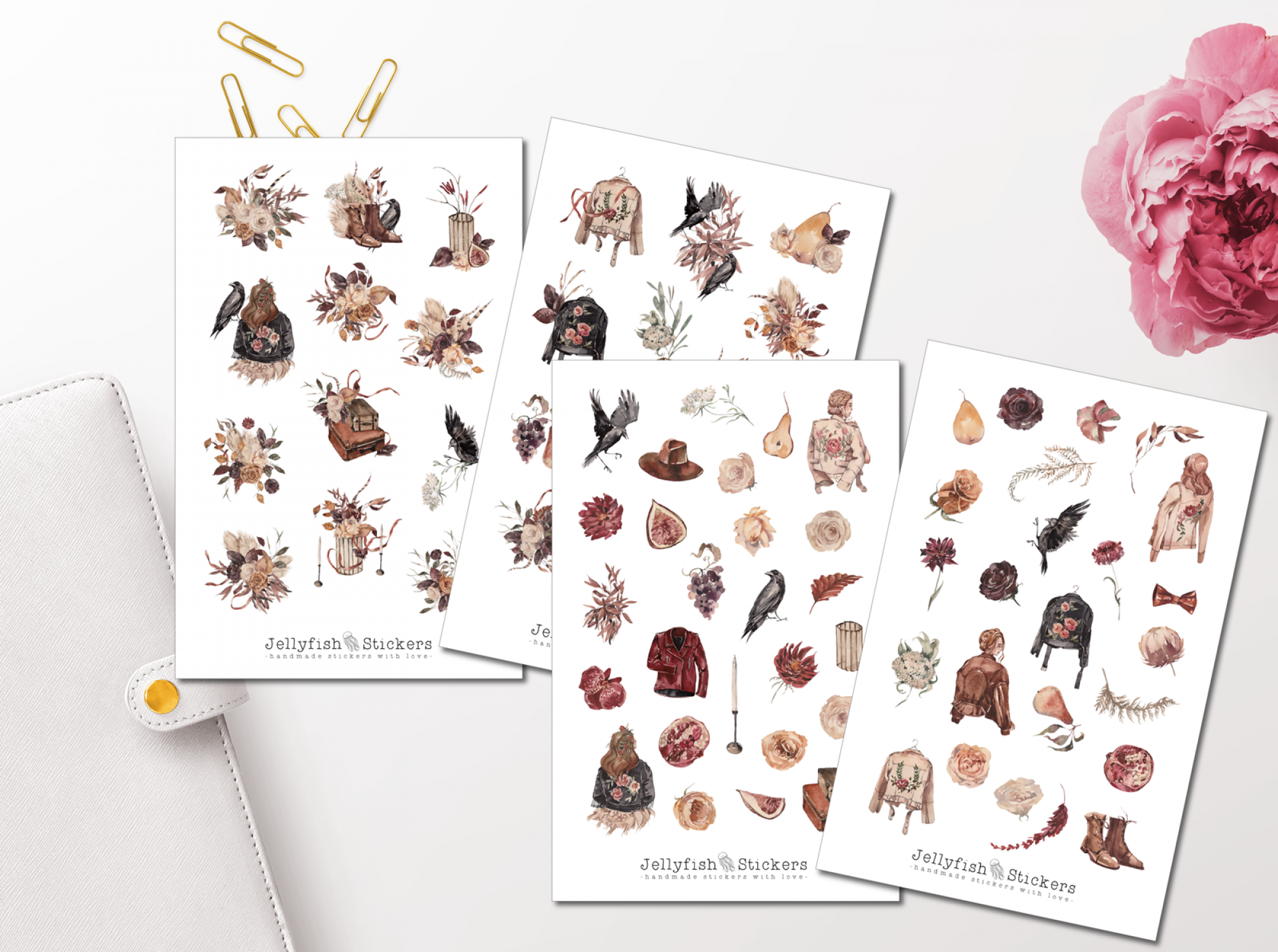 Herbst Sticker Set